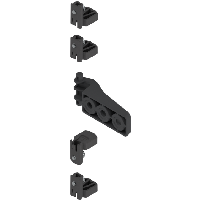 Attachment for pocket cover strip