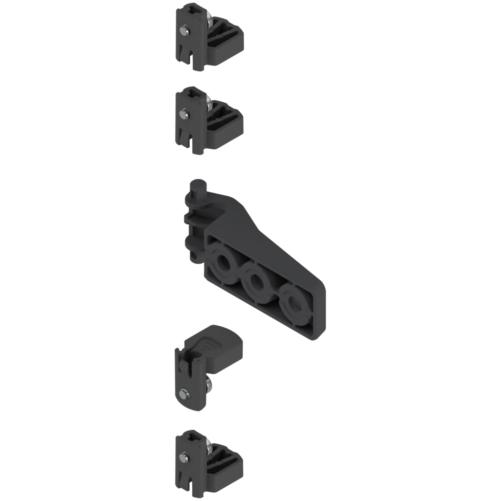 Attachment for pocket cover strip