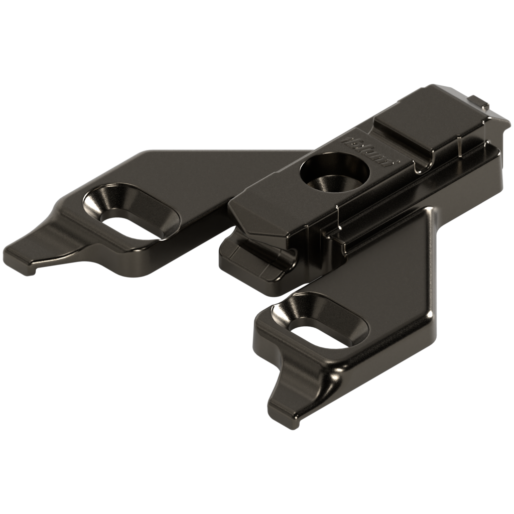 CLIP mounting plate cruciform at front 