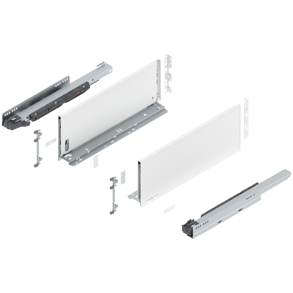 LEGRABOX pure complete set drawer height C (193.0 mm)