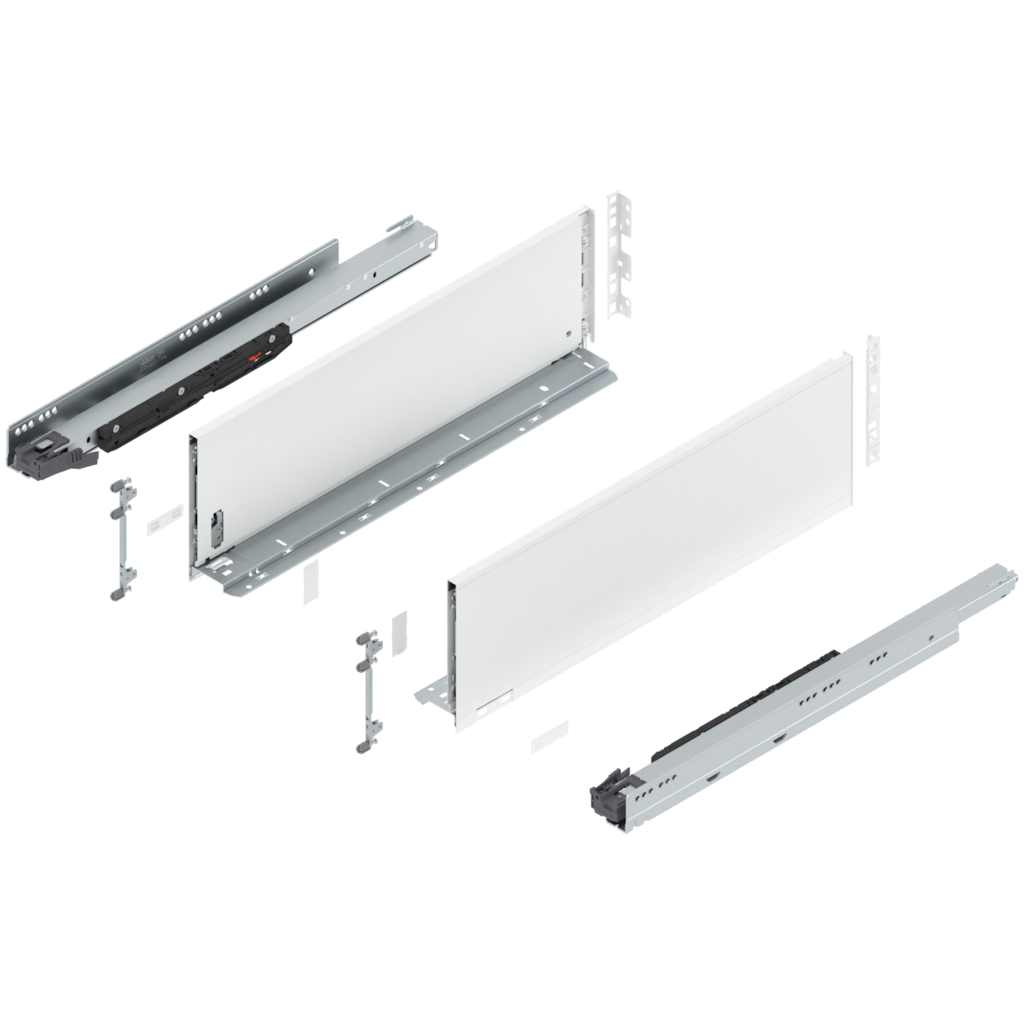 LEGRABOX pure complete set drawer height C (193.0 mm)