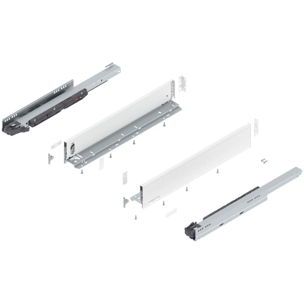 LEGRABOX pure complete set drawer height M (106.0 mm)