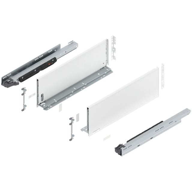 LEGRABOX pure complete set drawer height C (193.0 mm)