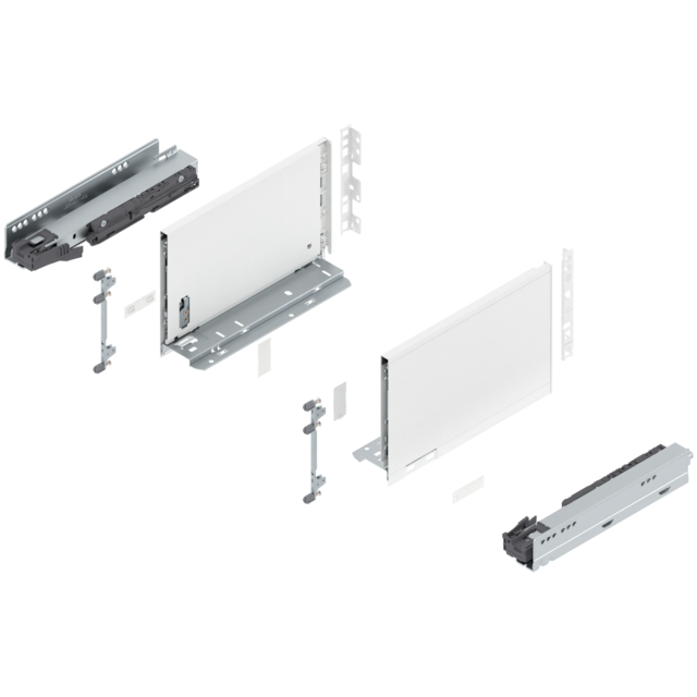 LEGRABOX pure complete set drawer height C (193.0 mm)