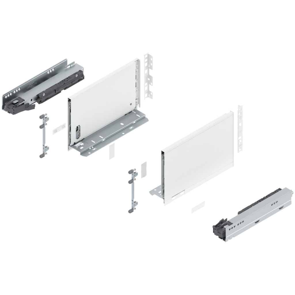 LEGRABOX pure complete set drawer height C (193.0 mm)