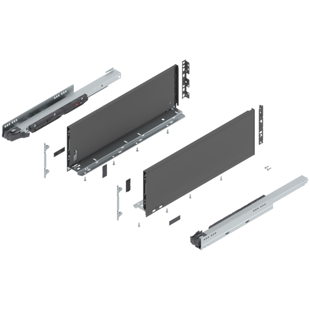 LEGRABOX pure complete set drawer height C (193.0 mm)