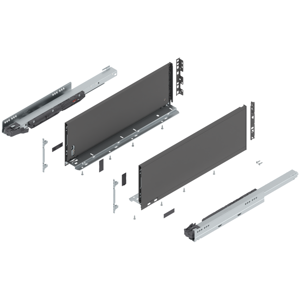 LEGRABOX pure complete set drawer height C (193.0 mm)