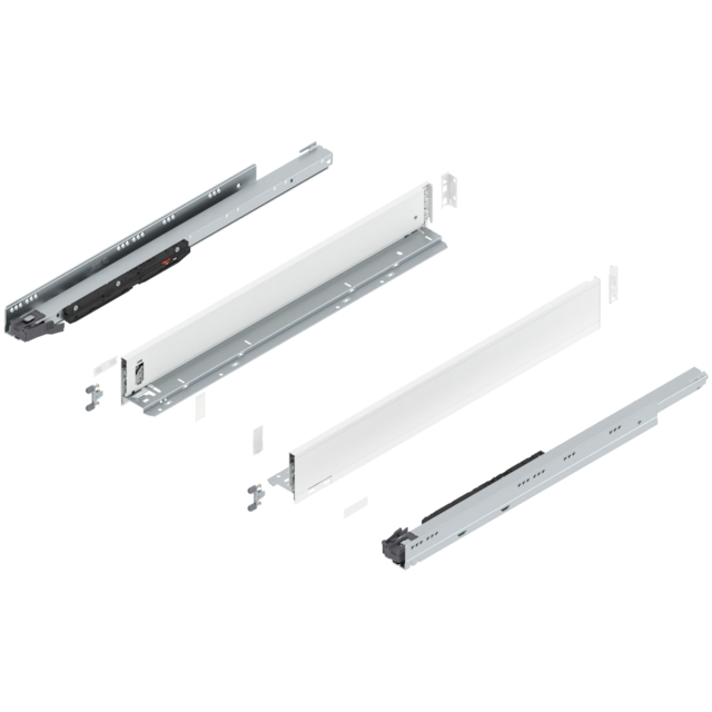 LEGRABOX pure complete set drawer height M (106.0 mm)