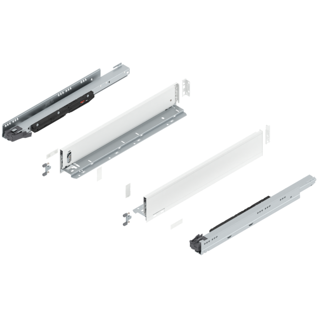 LEGRABOX pure complete set drawer height M (106.0 mm)