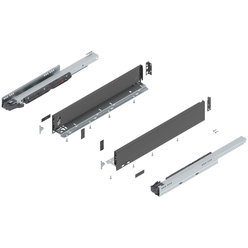 LEGRABOX pure complete set drawer height M (106.0 mm)