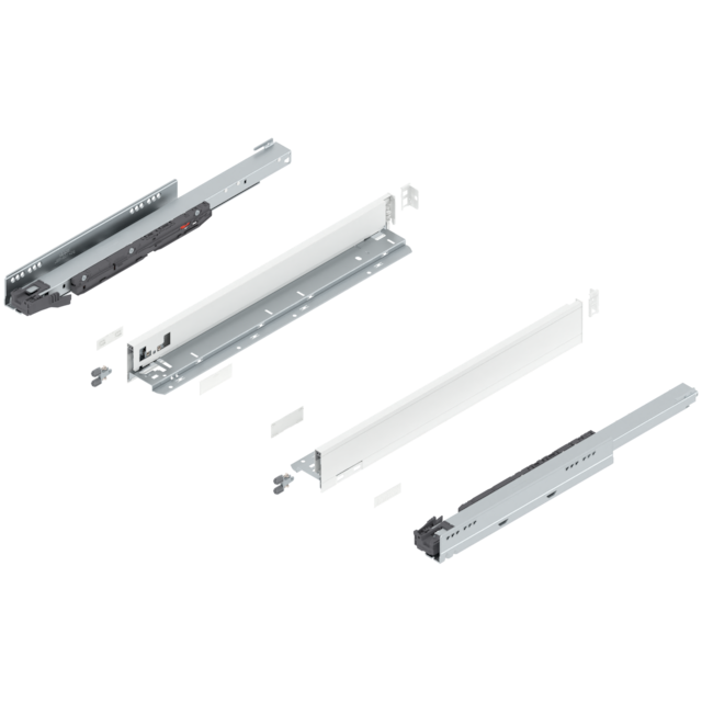 LEGRABOX pure complete set drawer height N (80.0 mm)