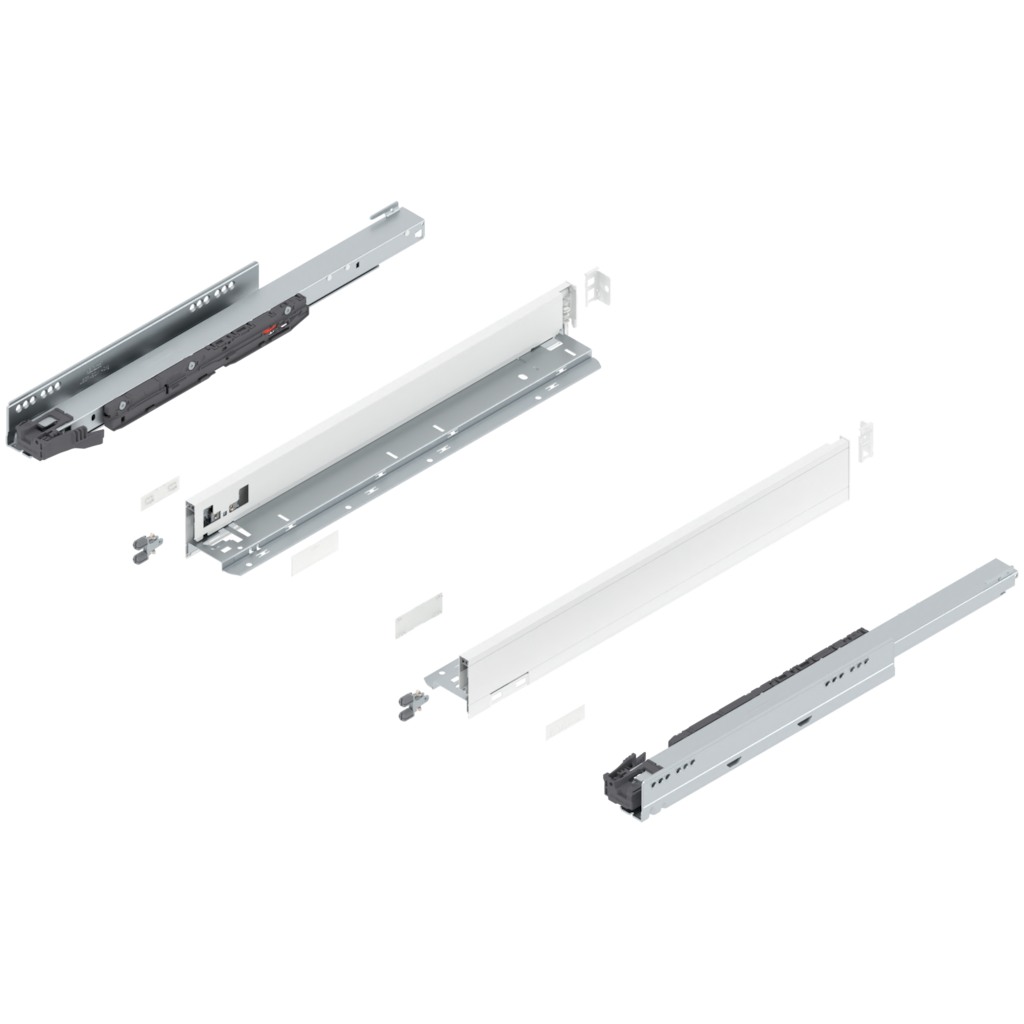LEGRABOX pure complete set drawer height N (80.0 mm)