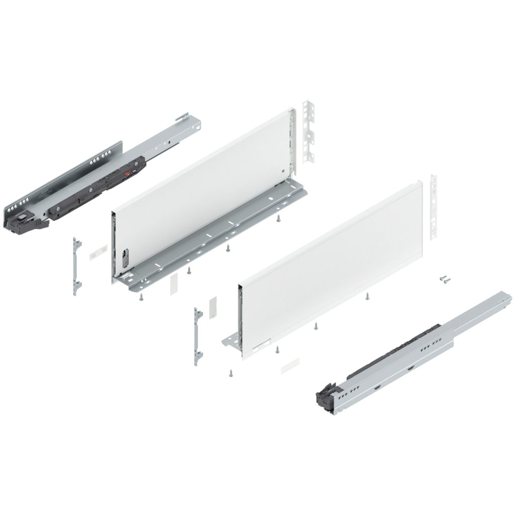 LEGRABOX pure complete set drawer height C (193.0 mm)