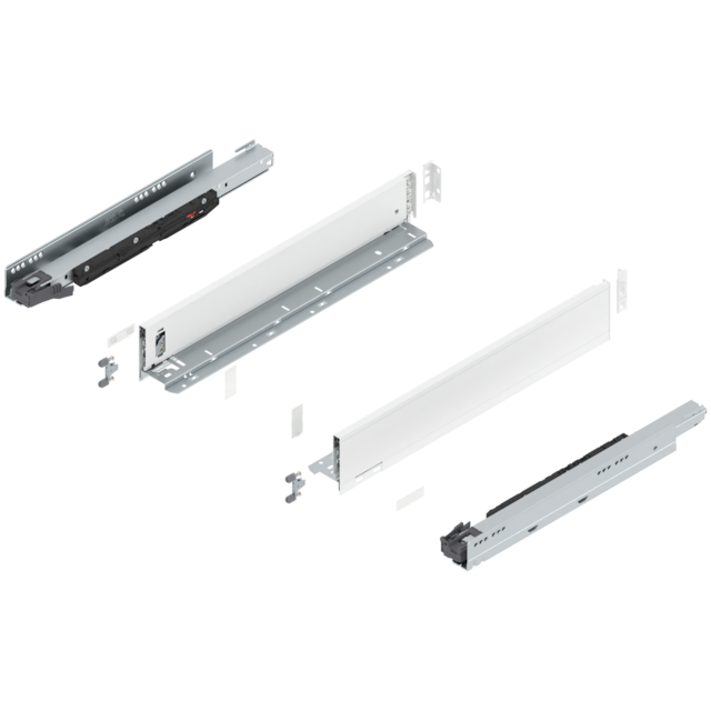 LEGRABOX pure complete set drawer height M (106.0 mm)