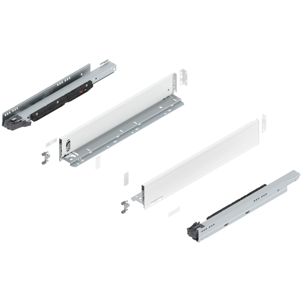 LEGRABOX pure complete set drawer height M (106.0 mm)