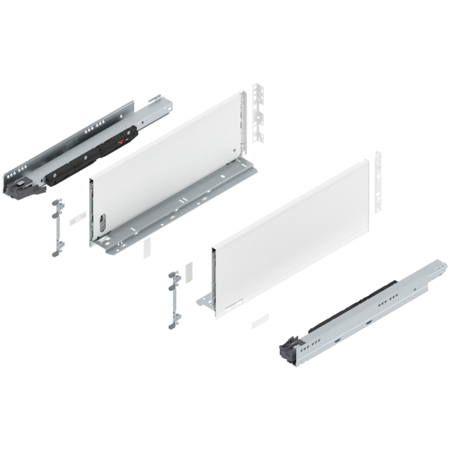 LEGRABOX pure complete set drawer height C (193.0 mm)