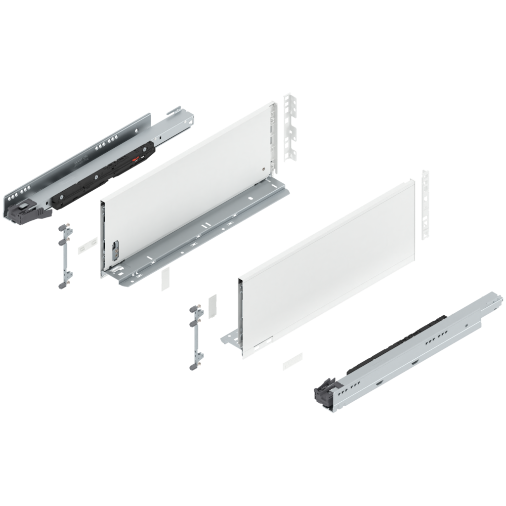 LEGRABOX pure complete set drawer height C (193.0 mm)