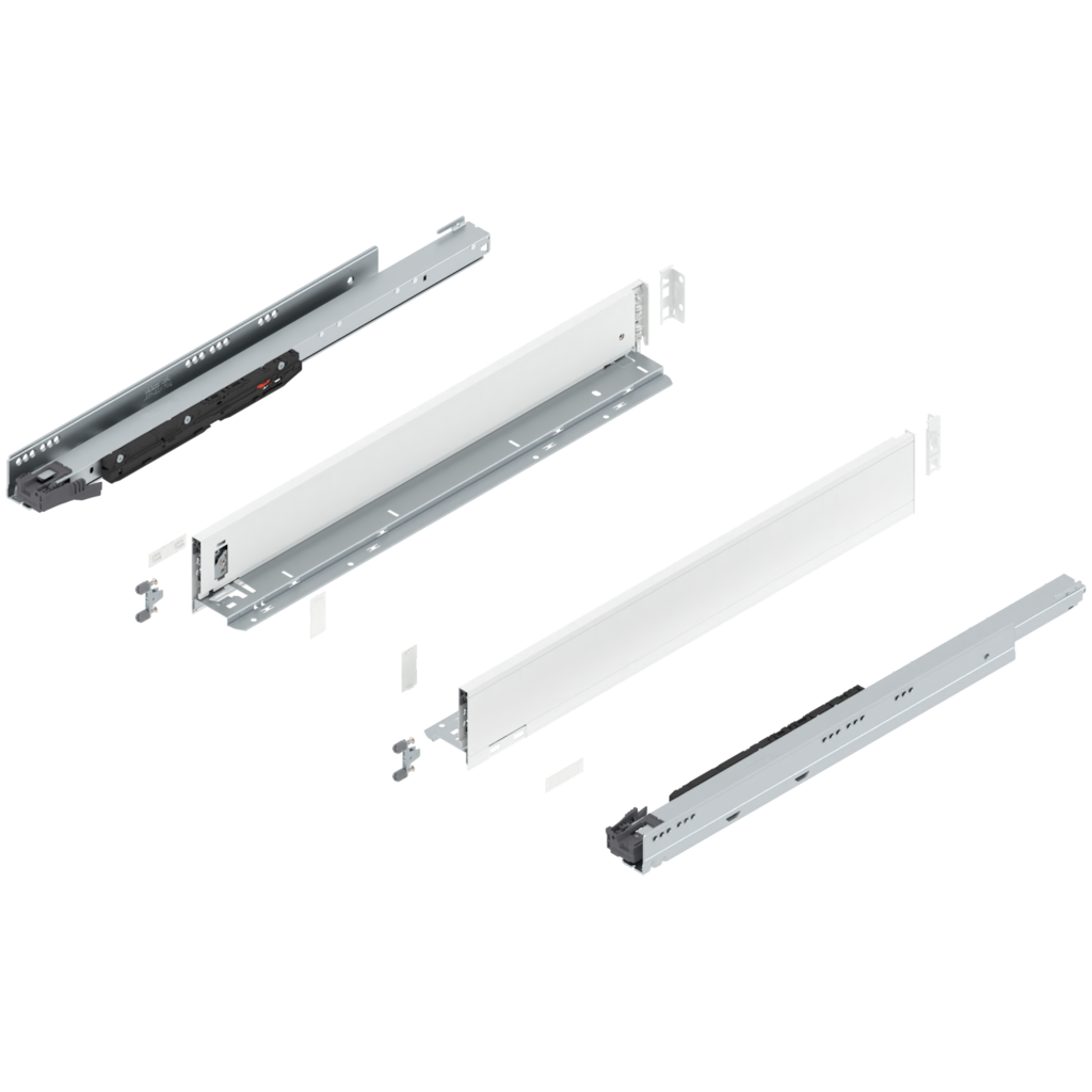 LEGRABOX pure complete set drawer height M (106.0 mm)