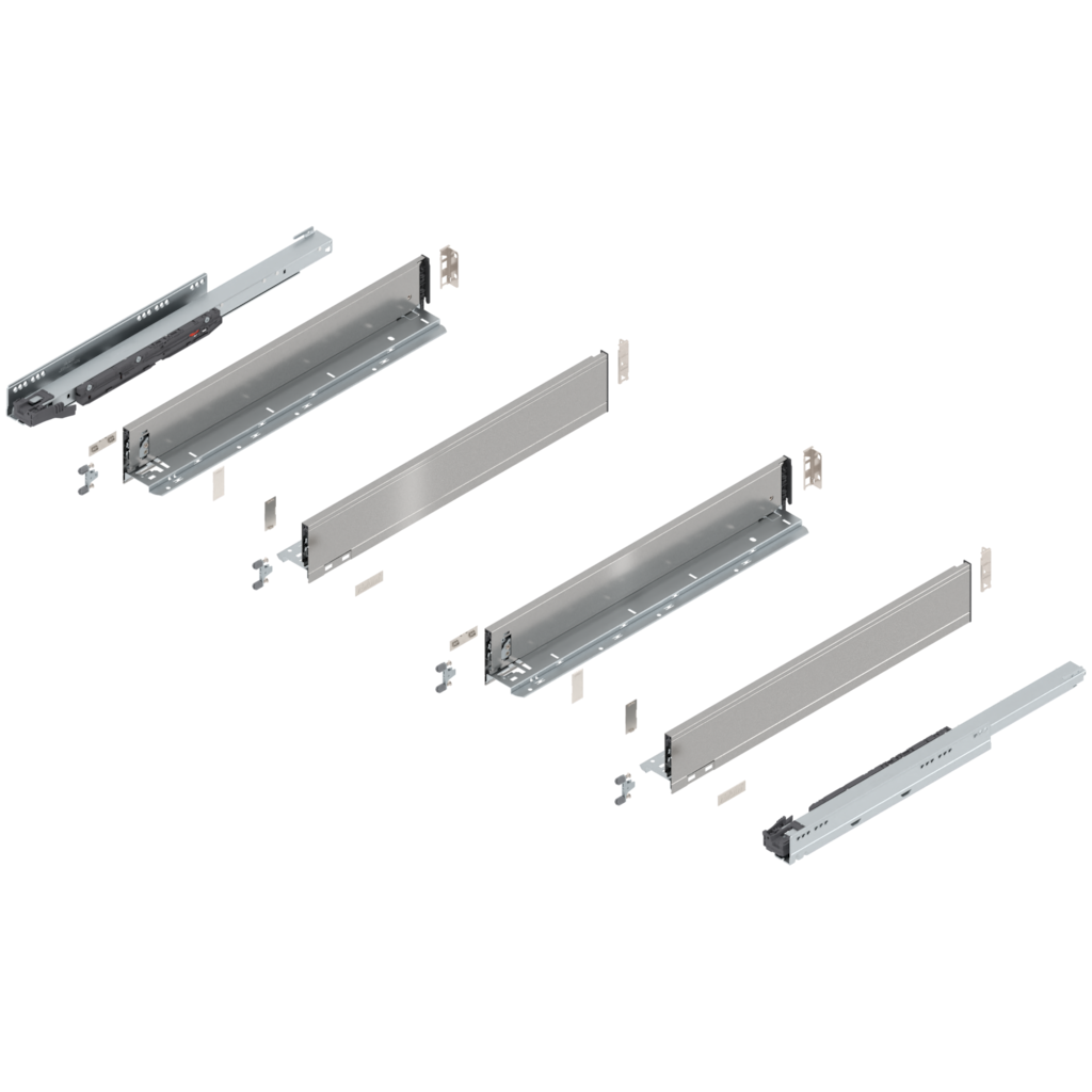LEGRABOX complete set, sink drawer height M (106.0 mm)