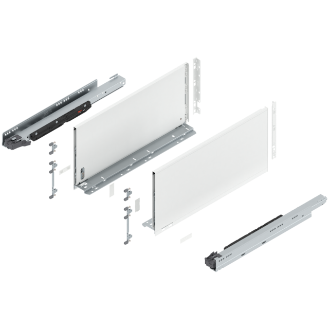 LEGRABOX pure complete set drawer height F (257.0 mm)