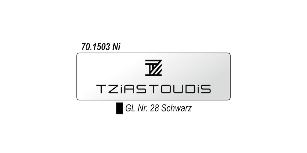 Hinge arm cover cap, customised TZiASTOUDiS