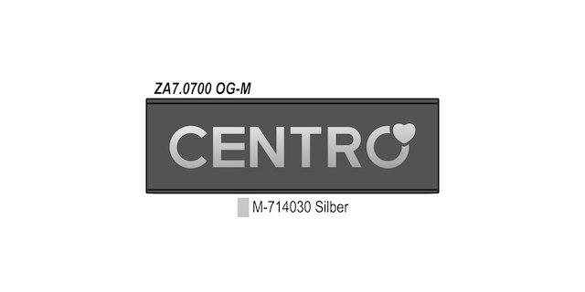 LEGRABOX branding element N, M, K, C, F, logo customised CENTRO