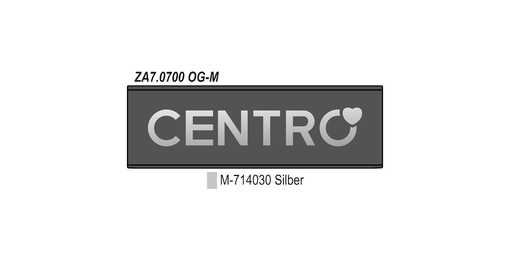 LEGRABOX branding element N, M, K, C, F, logo customised CENTRO