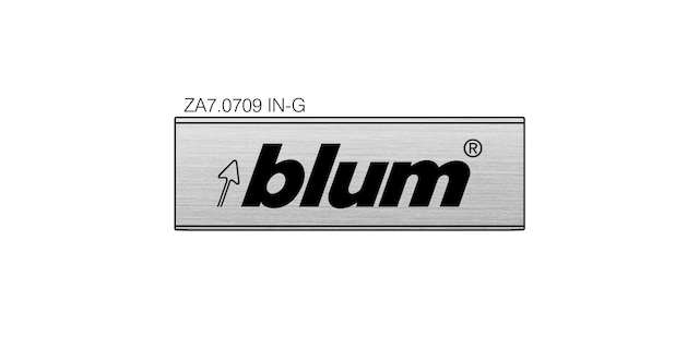 LEGRABOX branding element N, M, K, C, F, logo blum 