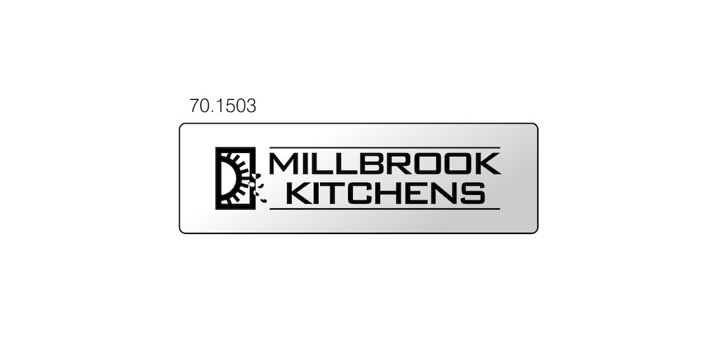 Hinge arm cover cap, customised MILLBROOK KITCHENS