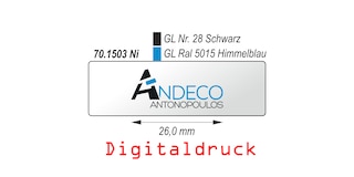Hinge arm cover cap, customised ANDECO ANTONOPOULOS