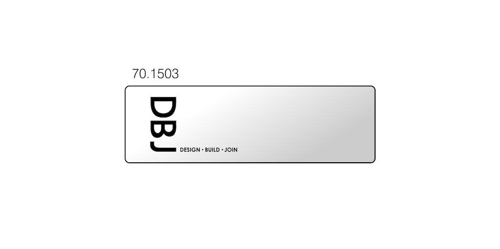 Hinge arm cover cap, customised DBJ DESIGN*BUILD*JOIN