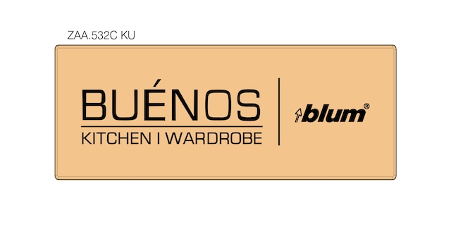 TANDEMBOX cover cap BUENOS KITCHEN WARDROBE blum
