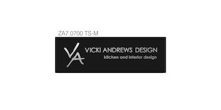 LEGRABOX branding element N, M, K, C, F, logo customised VA VICKI ANDREWS DESIGN kitchen and interior design