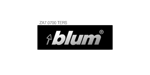 LEGRABOX branding element N, M, K, C, F, logo blum 