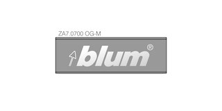 LEGRABOX branding element N, M, K, C, F, logo blum 