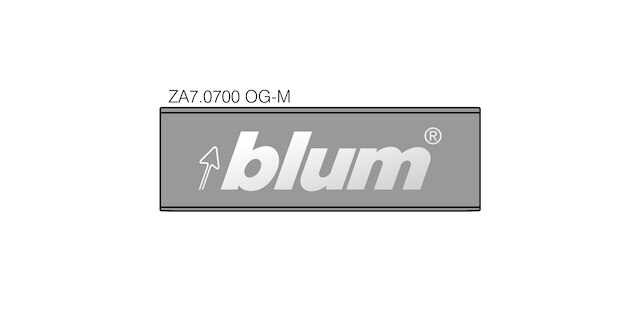 LEGRABOX branding element N, M, K, C, F, logo blum 