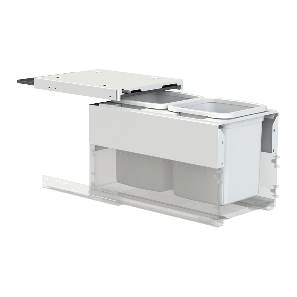 Concelo entro waste bin set 2 x 13 l