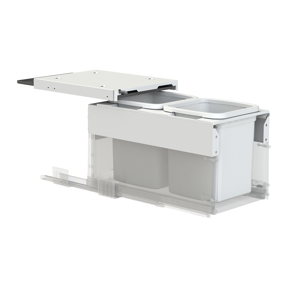 Concelo entro waste bin set 2 x 13 l