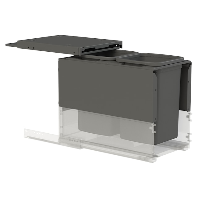 Concelo entro waste bin set 2 x 16 l