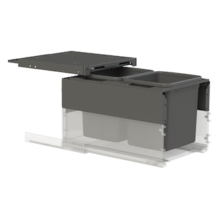Concelo entro waste bin set 2 x 15 l