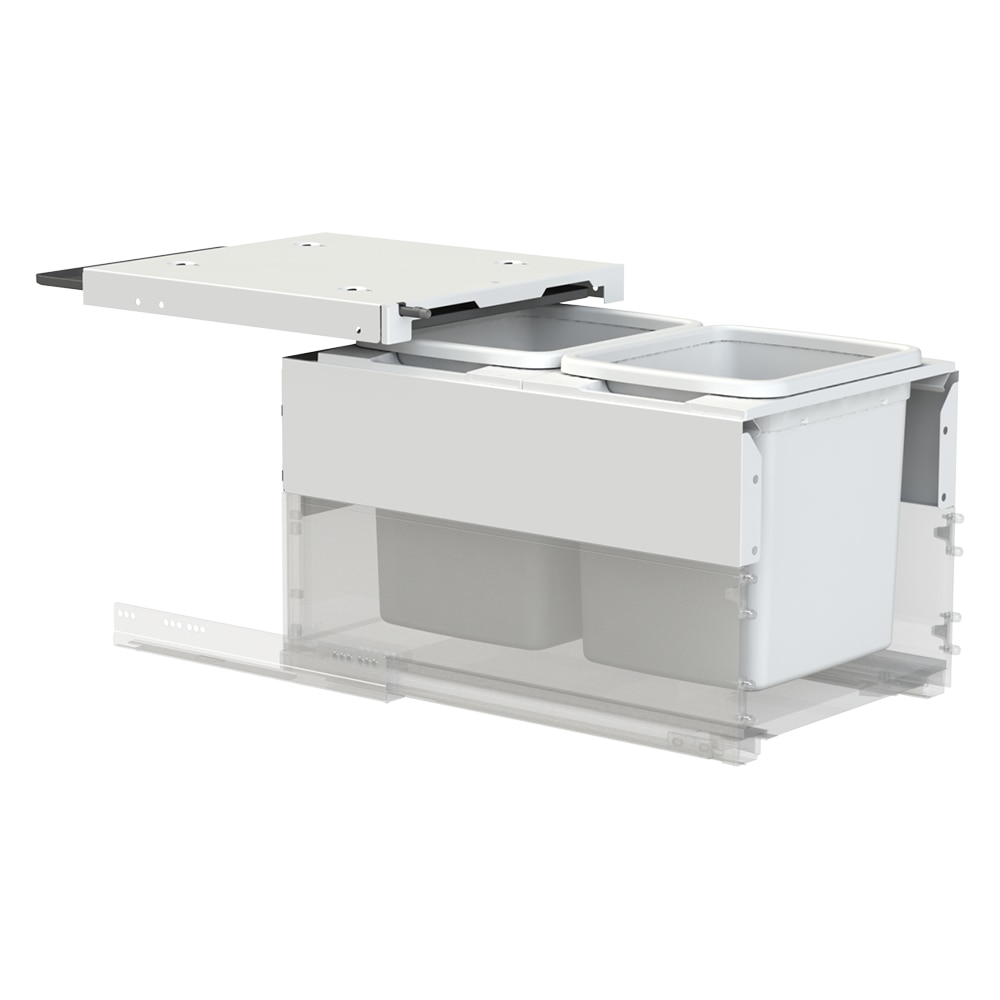 Concelo entro waste bin set 2 x 15 l