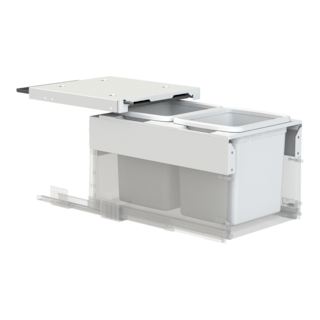 Concelo entro waste bin set 2 x 15 l