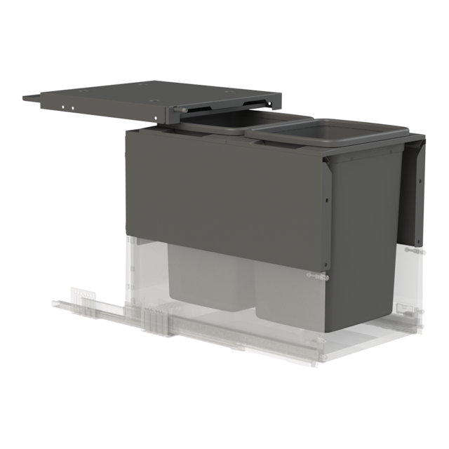 Concelo entro waste bin set 2 x 20 l