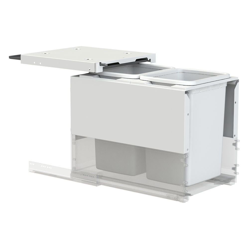 Concelo entro waste bin set 2 x 20 l