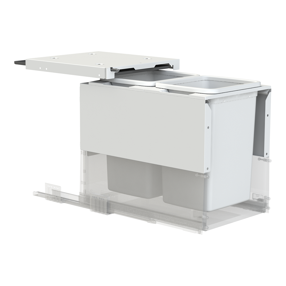 Concelo entro waste bin set 2 x 20 l