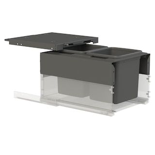 Concelo entro waste bin set 2 x 15 l