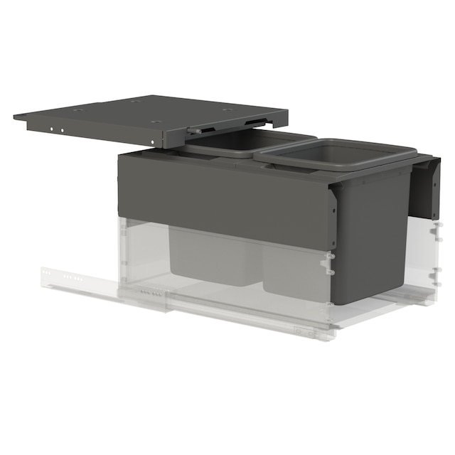 Concelo entro waste bin set 2 x 15 l
