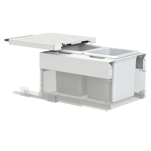Concelo entro waste bin set 2 x 15 l