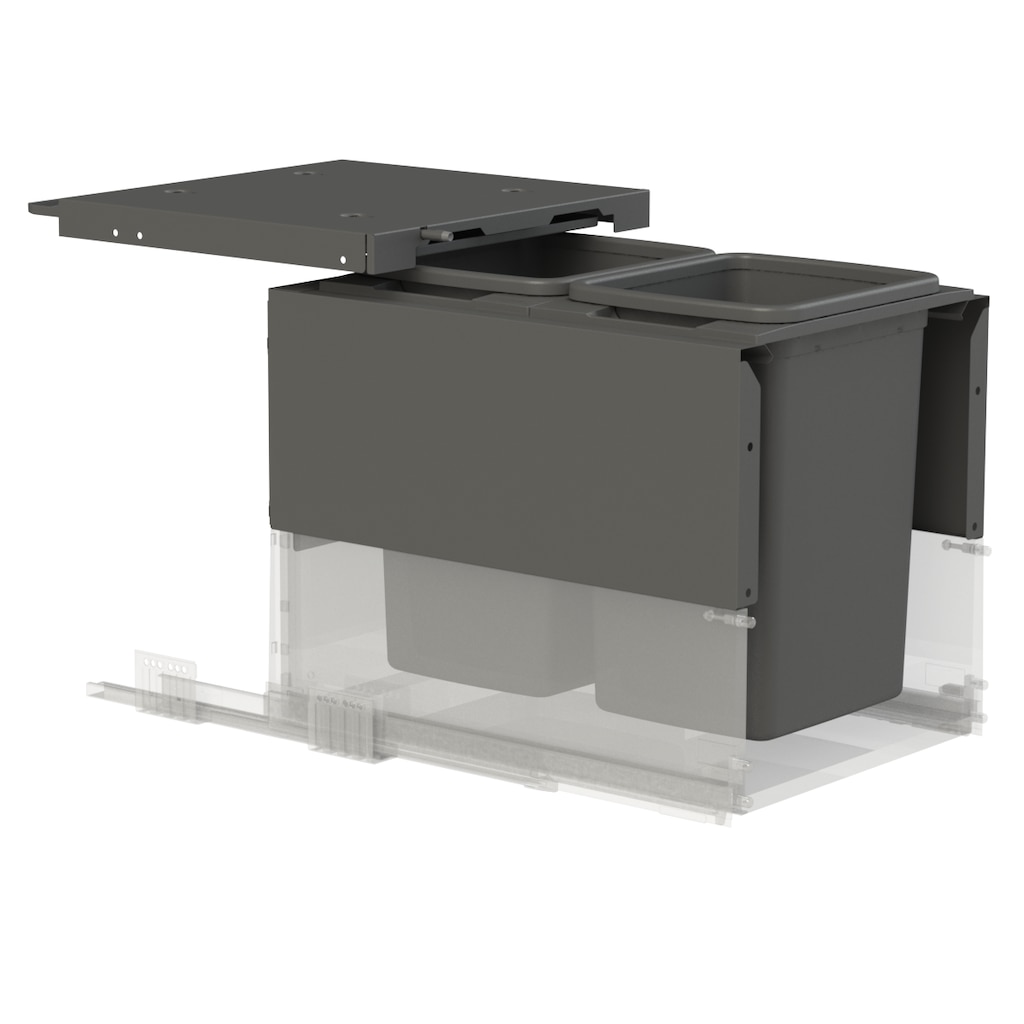 Concelo entro waste bin set 2 x 20 l