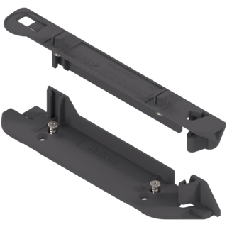 SERVO-DRIVE Bracket profile attachment set back/top